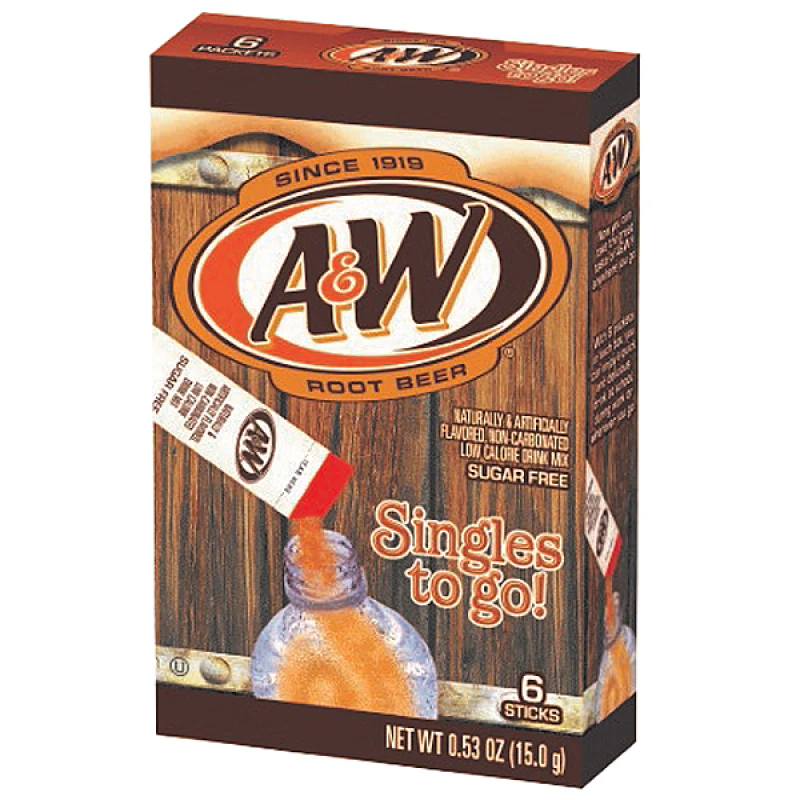 A&W Root Beer Singles To Go (180g) (12 Pack) - Image 2