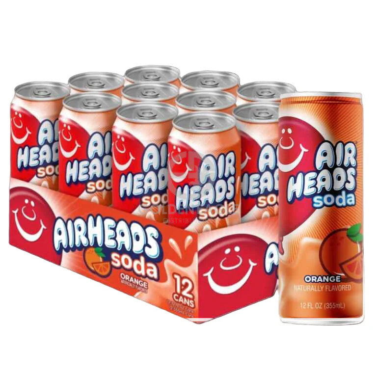 Airheads Soda Orange (355ml) (12 Pack)