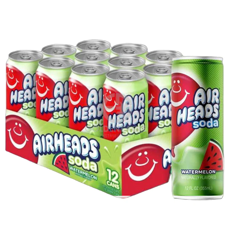 Airheads Soda Watermelon (355ml) (12 Pack)