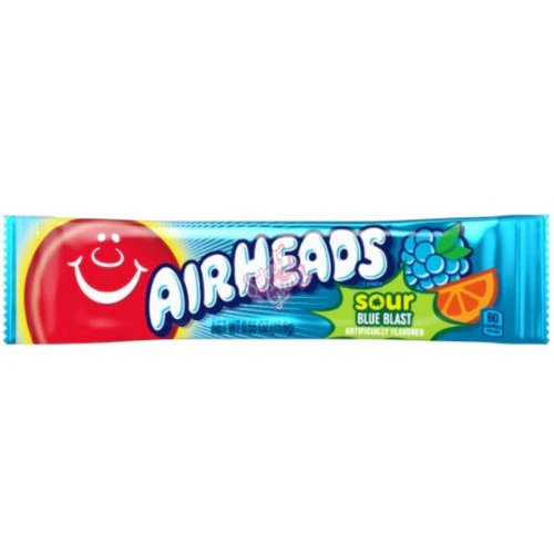 Airheads Sour Blue Blast Bar (15.6g)