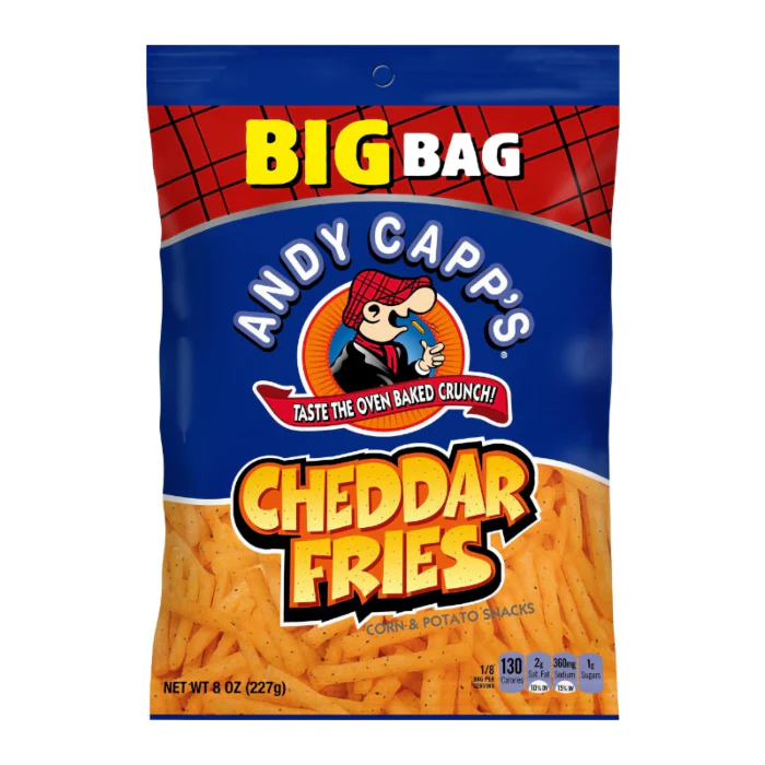 Andy Capp Cheddar Fries BIG BAG (226g)