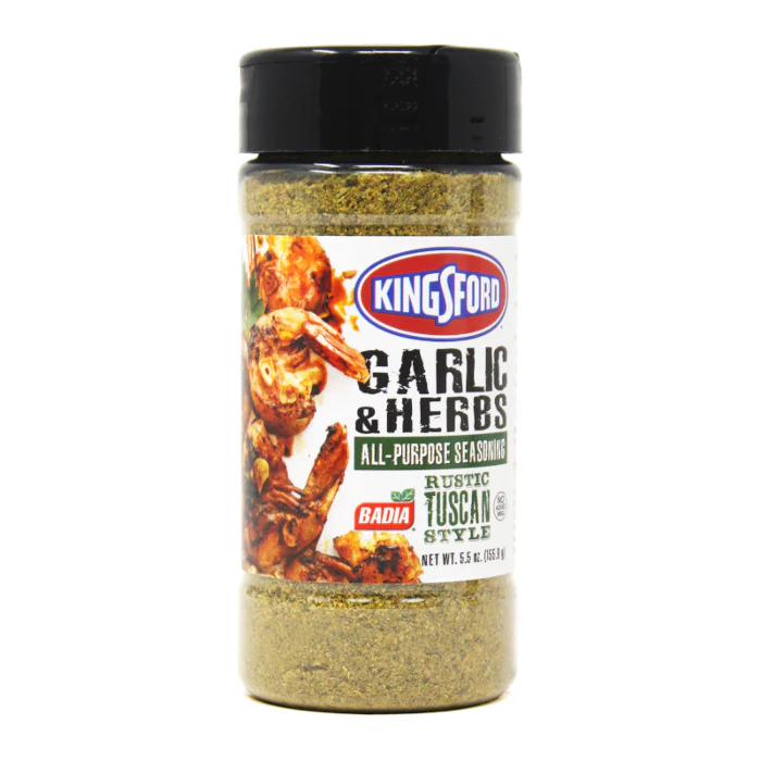 Badia Kingsford Garlic & Herbs All-Purpose Seasoning (155.9g)