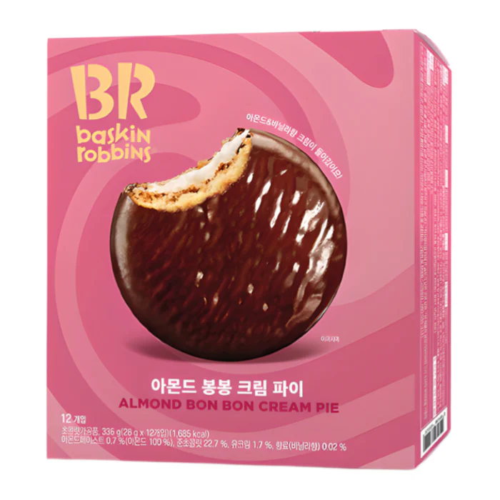 Baskin Robbins Almond Cream Pie Bon Bon (336g)