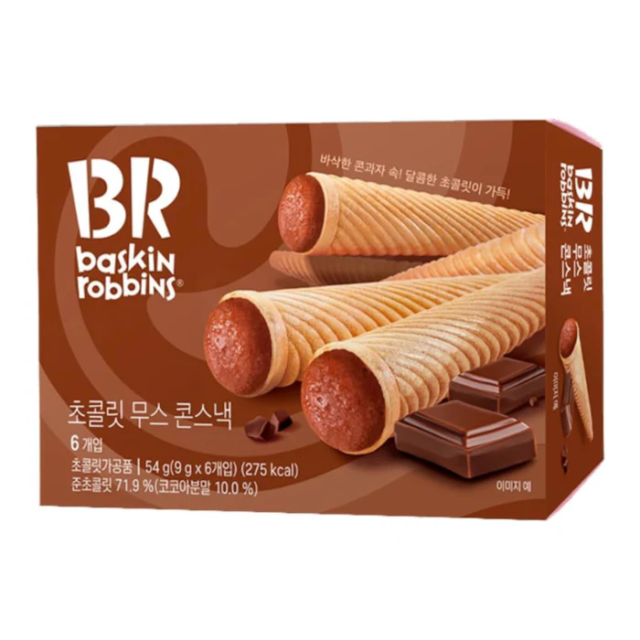 Baskin Robbins Chocolate Mousse Cone Snack (54g)