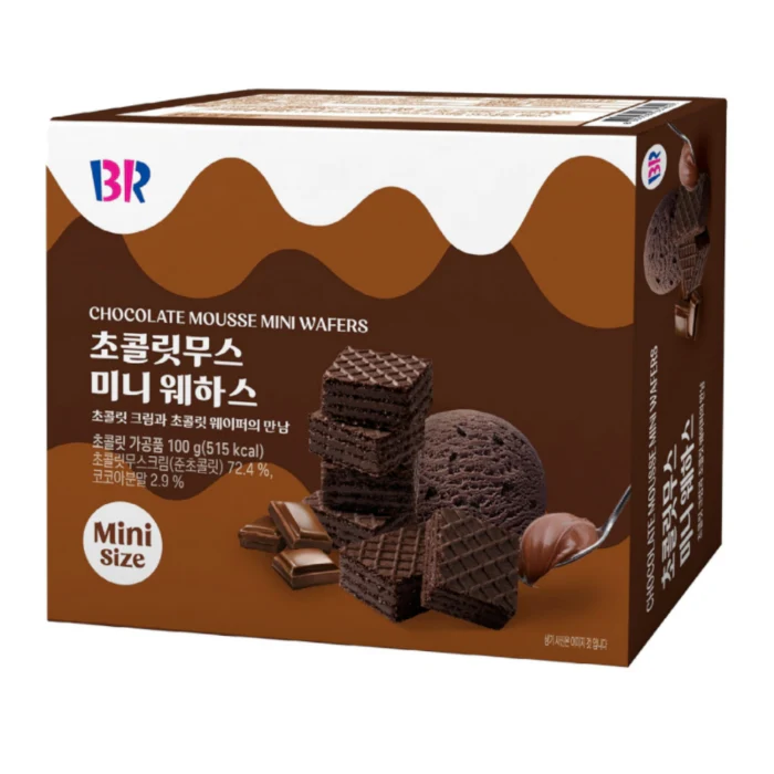 Baskin Robbins Chocolate Mousse Mini Wafer (100g)