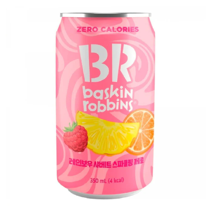 Baskin Robbins Rainbow Sherbet Sparkling Zero (350ml)