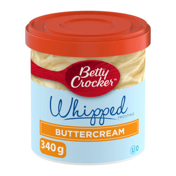 Betty Crocker Buttercream Whipped Frosting (340g)