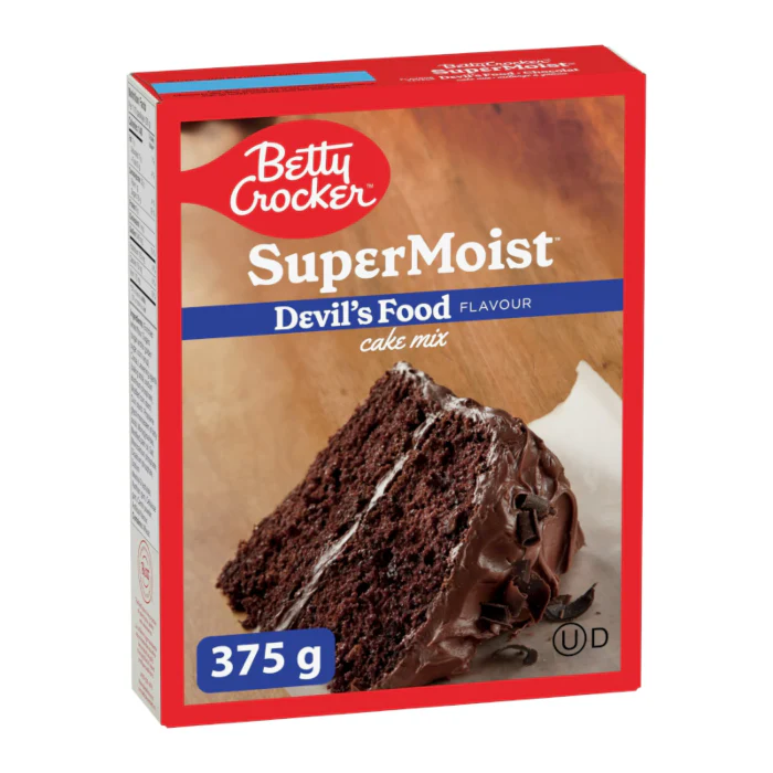 Betty Crocker Devil's Food Cake Mix (375g)