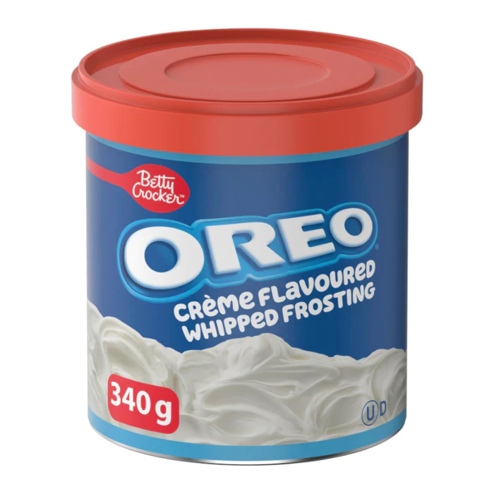 Betty Crocker Oreo Crème Flavoured Whipped Frosting (340g)
