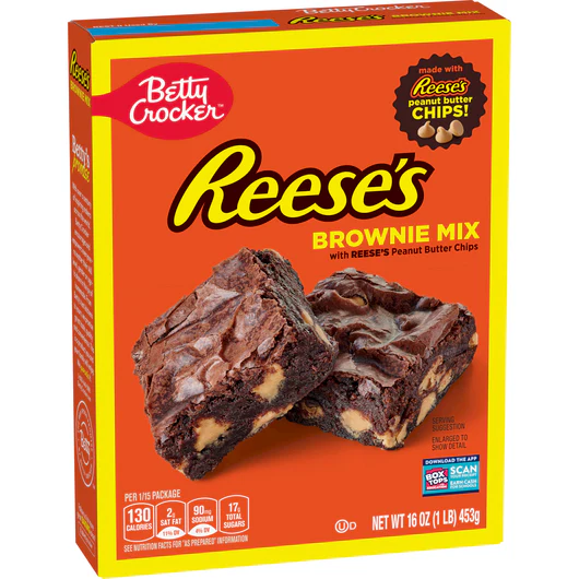 Betty Crocker Reese's Peanut Butter Brownie Mix (453g)