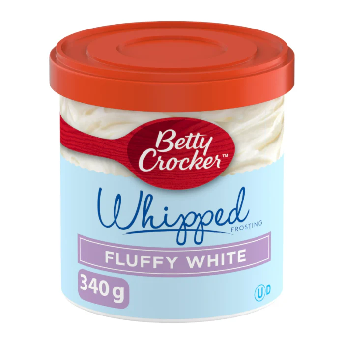 Betty Crocker Whipped Frosting Fluffy White (340g)