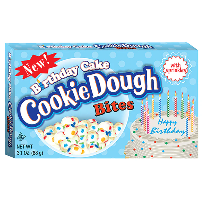 Cookie Dough Bites Birthday Cake Theatre Box (88g)