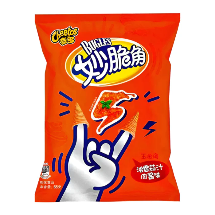Cheetos Bugles Tomato Juice Meat Sauce (China) (65g)