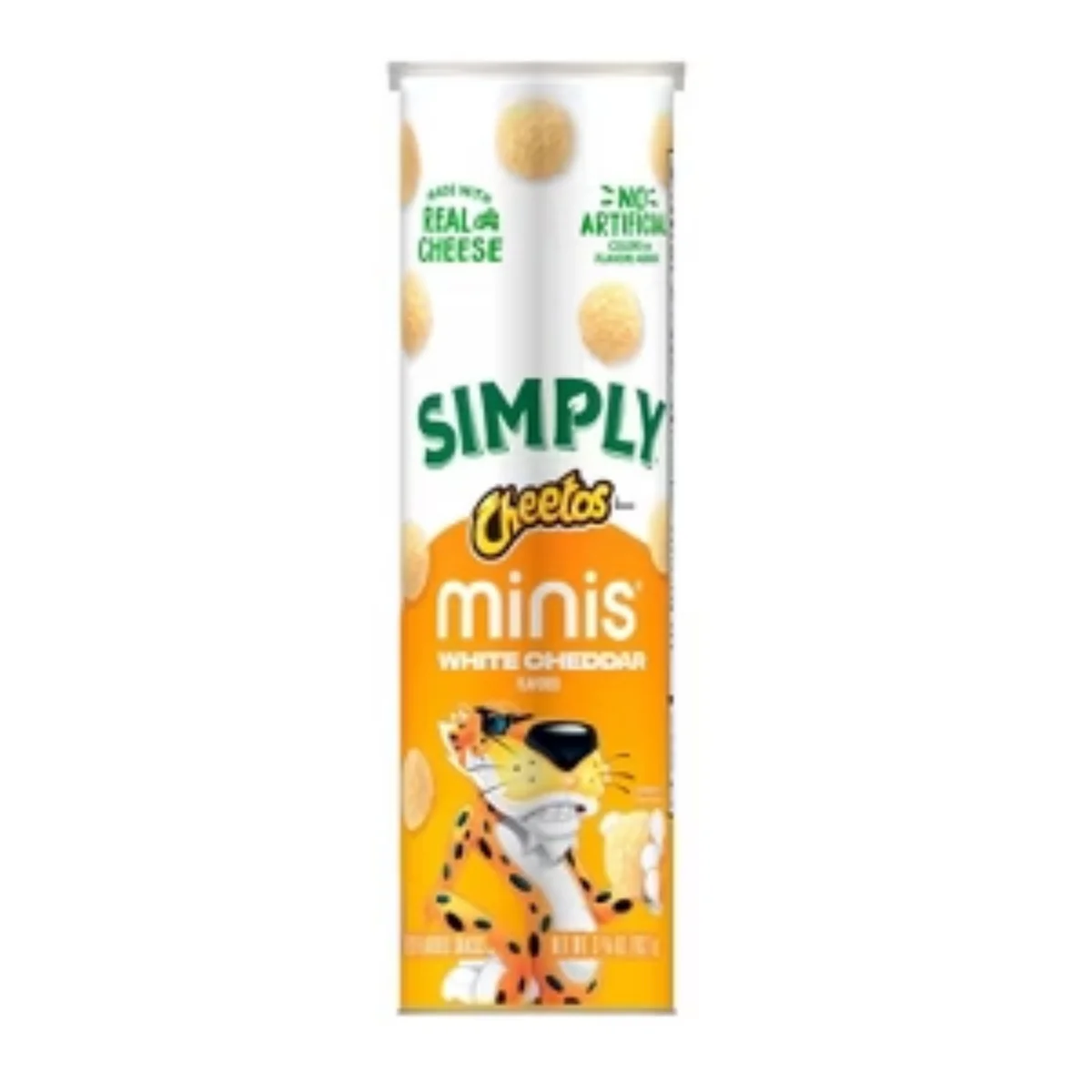 Cheetos Canister Simply White Cheddar (102.7g)