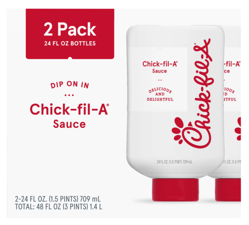 Chick-Fil-A Sauce Big Bottle (709ml) (2 Pack) - Image 2