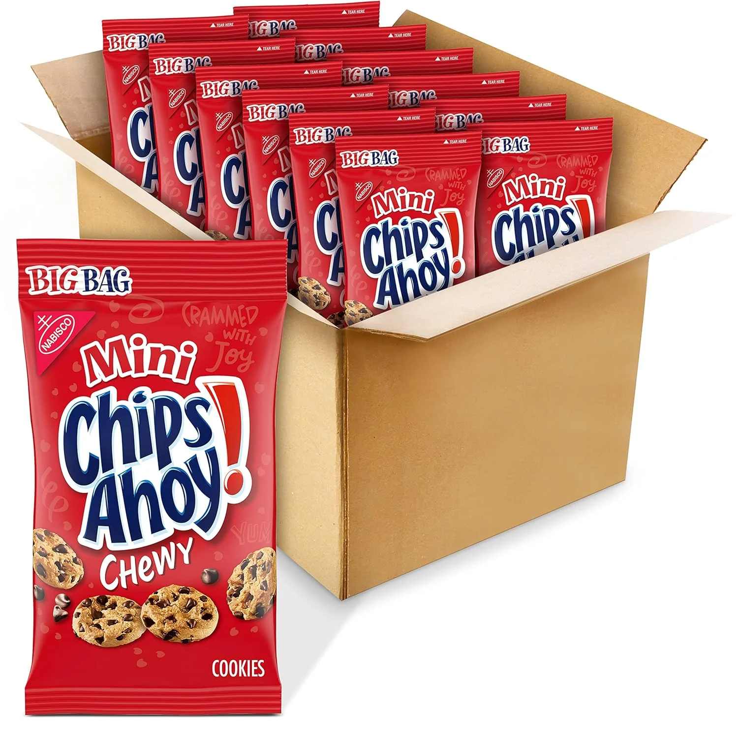 Chips Ahoy Chewy Mini’s BIG BAG (85g) (12 Pack)