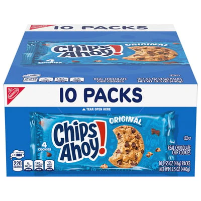 Chips Ahoy Cookies 10 Pack (440g)