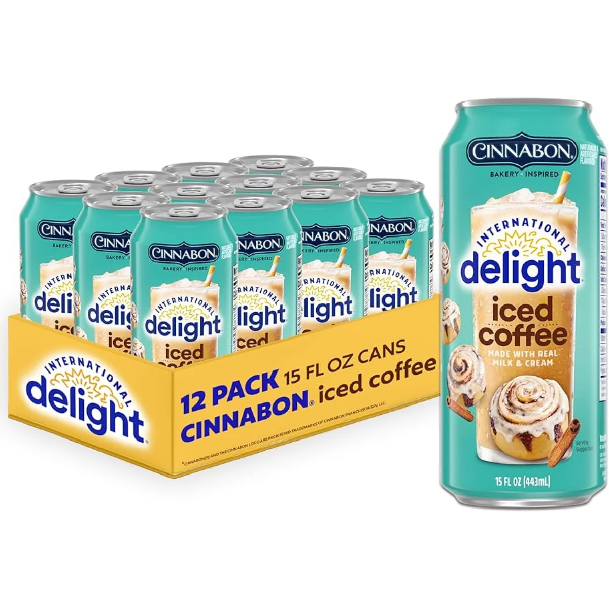 Cinnabon Iced Coffee Case of 12 (12 x 443ml)