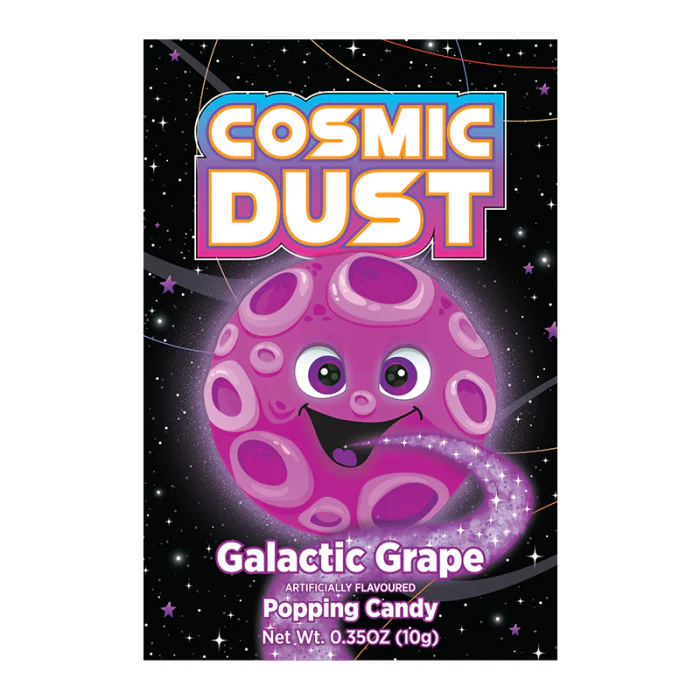 Cosmic Dust Galactic Grape Popping Candy (10g)