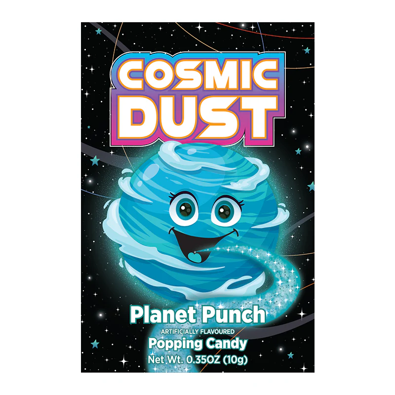 Cosmic Dust Planet Punch Popping Candy (10g)