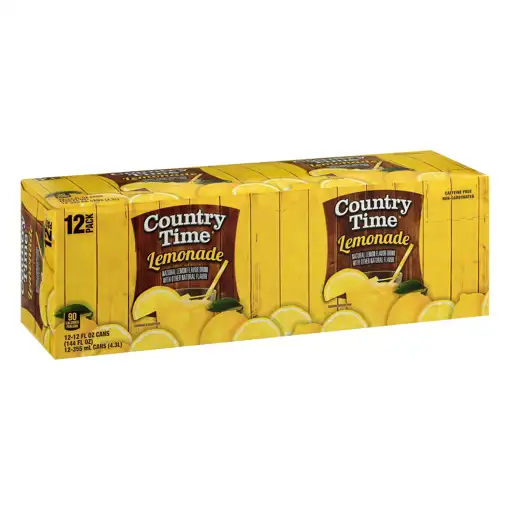 Country Time Lemonade Case of 12 (12 x 355ml)
