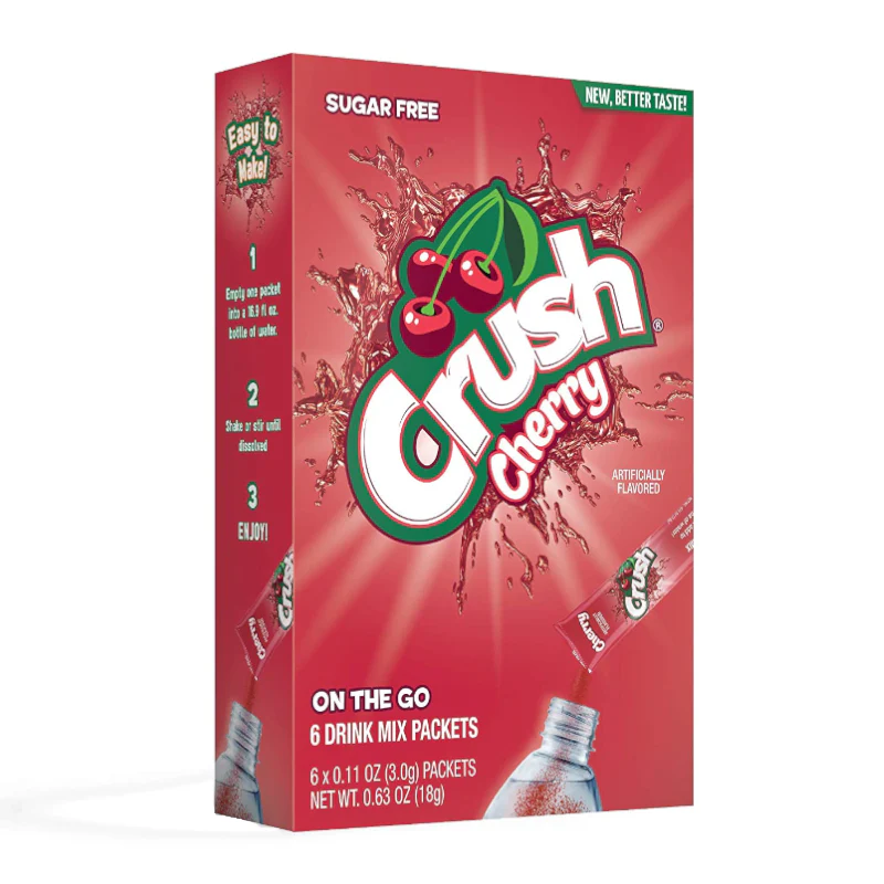 Crush Cherry Singles To Go (18g)