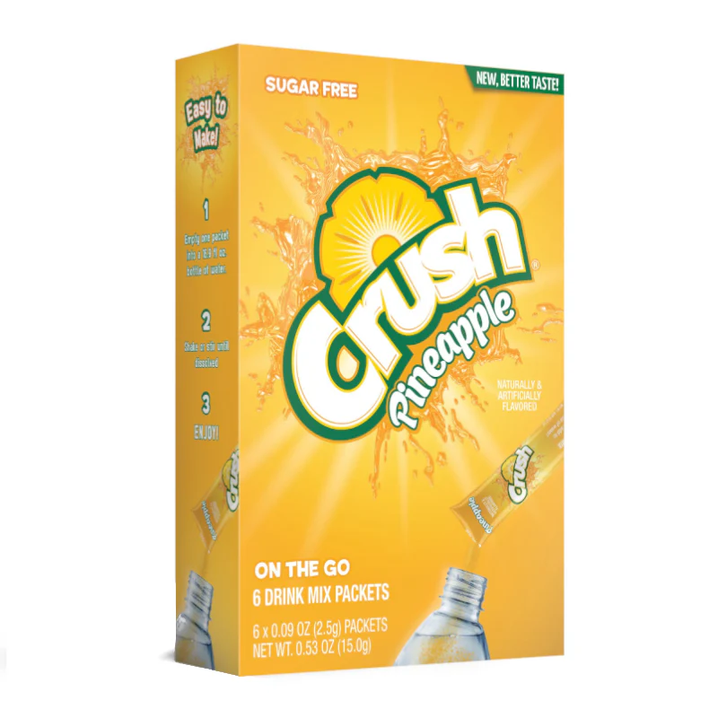 Crush Pineapple Singles To Go (15g)