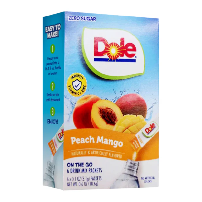 Dole Peach Mango Singles To Go (18.6g)
