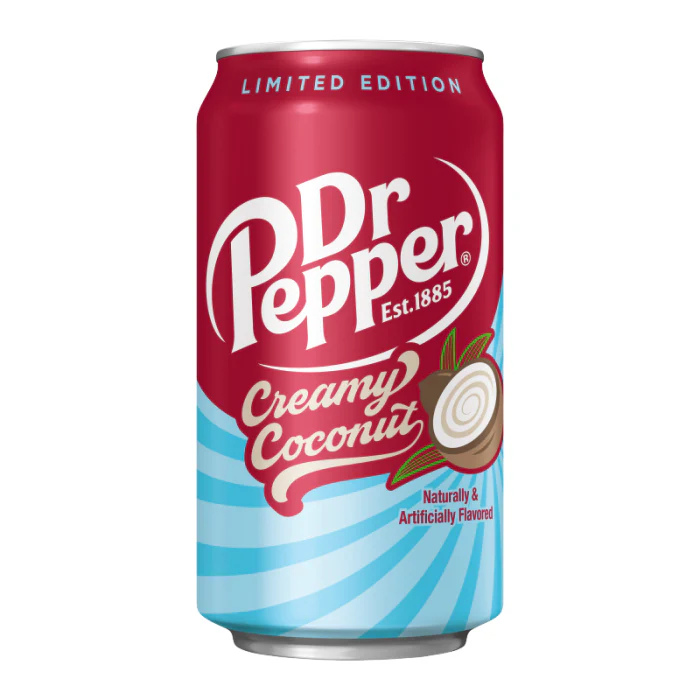 Dr Pepper Creamy Coconut (355ml)
