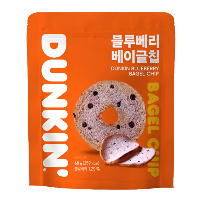 Dunkin' Blueberry Bagel Chips (60g)