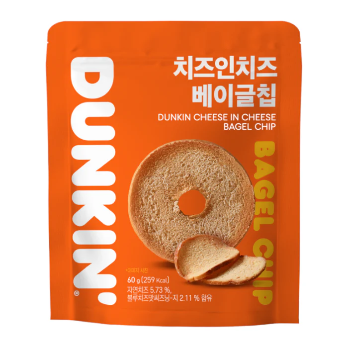 Dunkin' Cheese in Cheese Bagel Chips (60g)