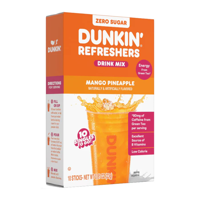 Dunkin' Refreshers Singles to go Mango Pineapple (23g)