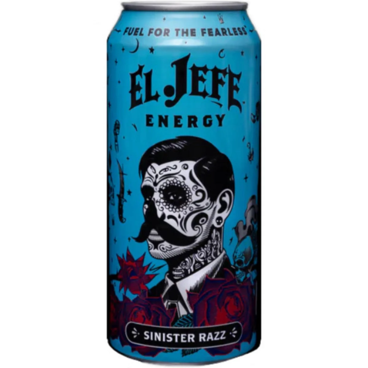 El Jefe Energy Drink Sinister Razz (473ml)