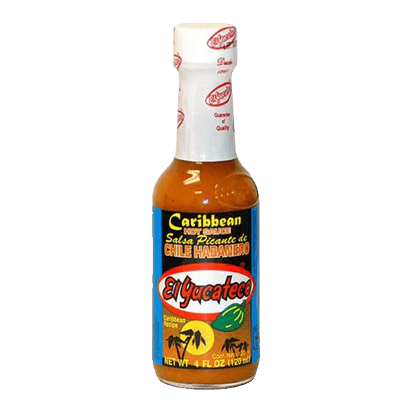 El Yucateco Caribbean Habanero Hot Sauce (120ml)