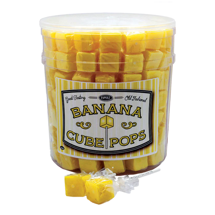 Espeez Banana Cube Single Lollipop (21g)