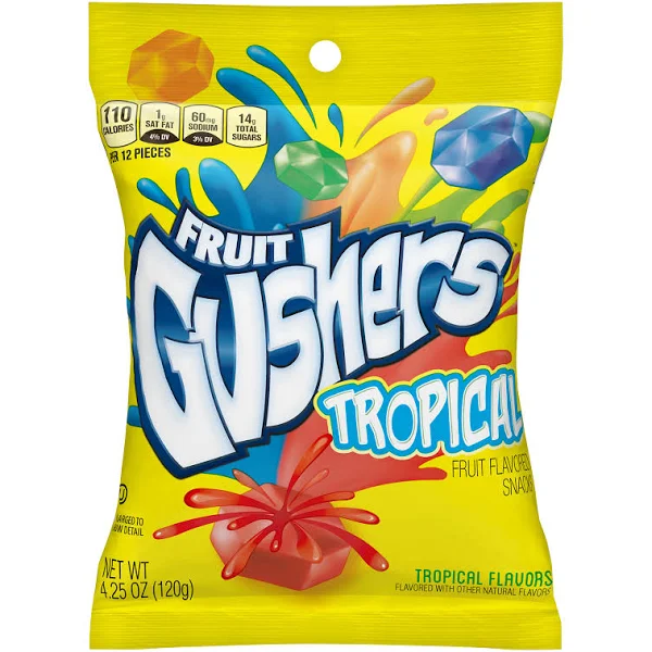 Fruit Gushers Tropical (120g)