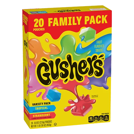 Fruit Gushers Variety Family Pack (453g)