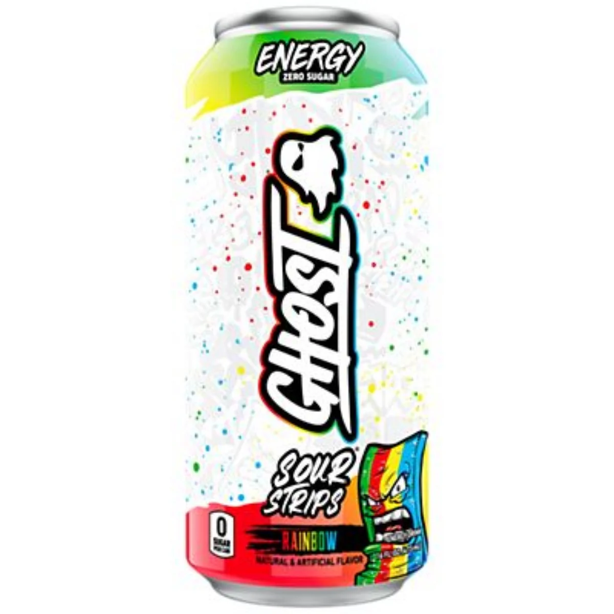 Ghost Sour Strips Rainbow Energy Drinks (473ml)