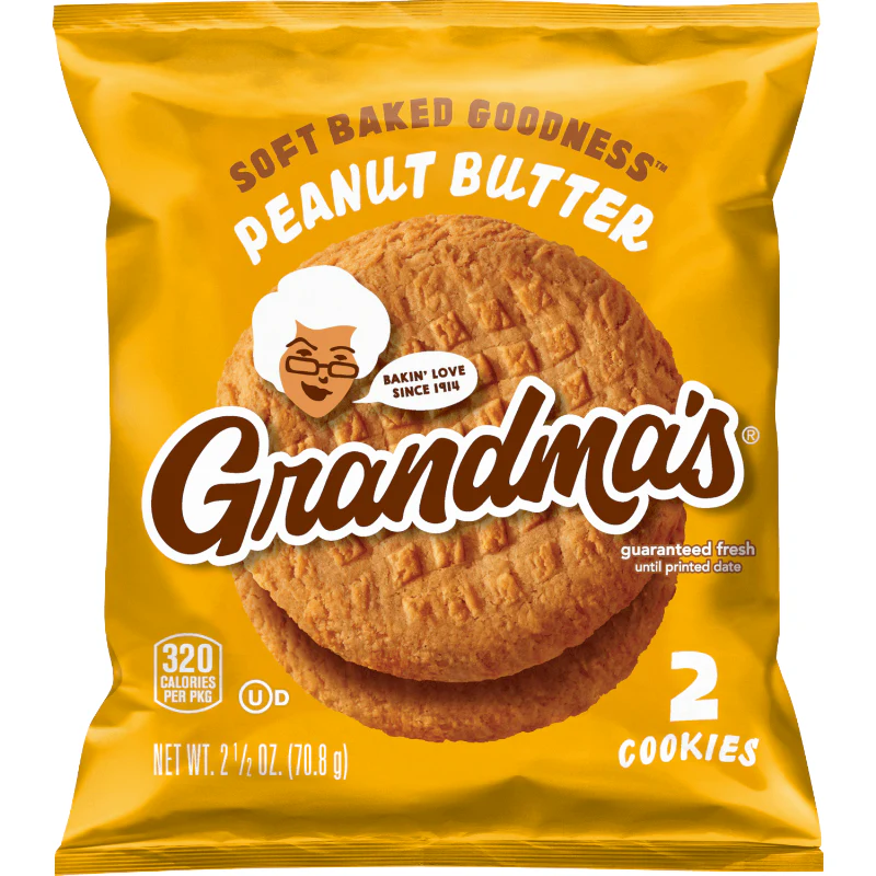 Grandmas Peanut Butter Cookies (71g)