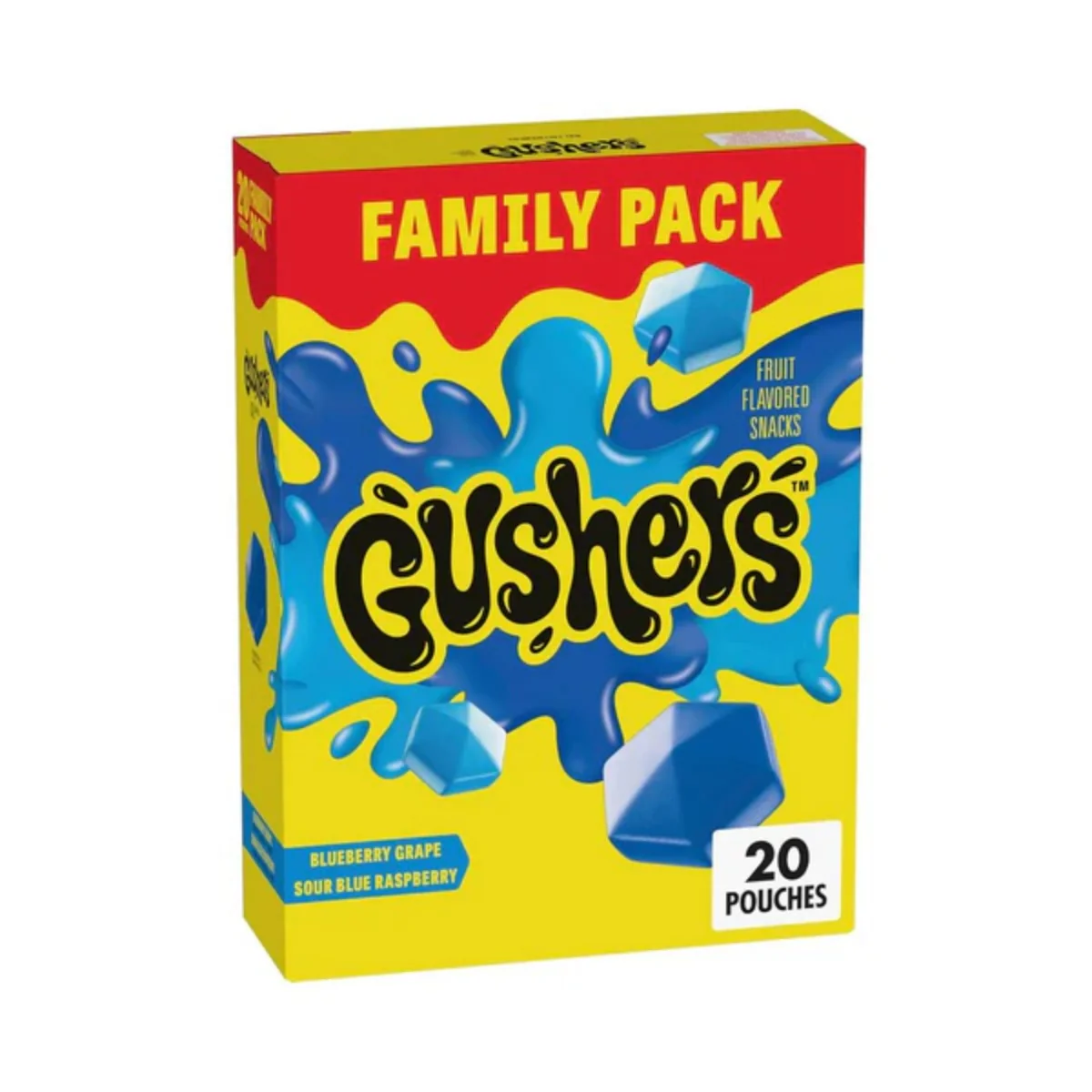 Gushers Blueberry Grape & Sour Blue Raspberry (453g)
