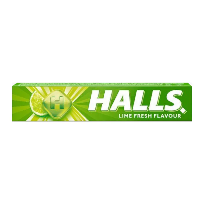 HALLS Fresh Candy Roll Lime Flavour (33g)