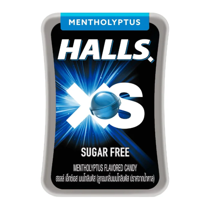 HALLS XS Memtholyptus 21 Pack (15g)