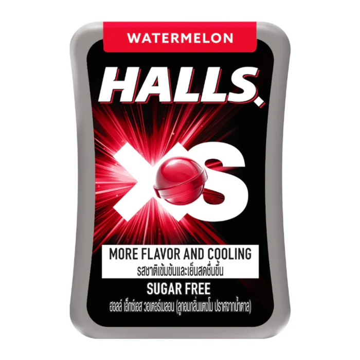 HALLS XS Watermelon Hard Candy 21 Pack (15g)