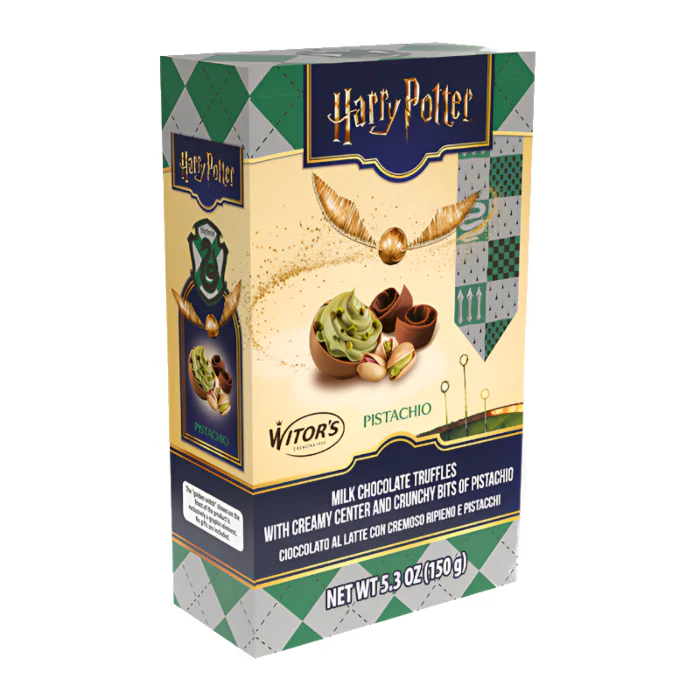 Harry Potter Milk Chocolate Snitch Truffles with Pistachio Filling (150g)
