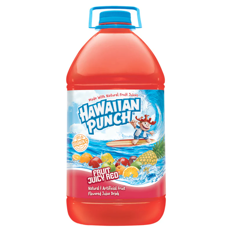 Hawaiian Punch Fruit Juicy Red HUGE Bottle (3.78ltr)