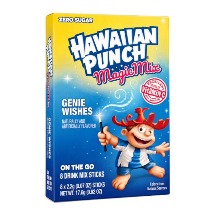 Hawaiian Punch Magic Mix Singles to Go Genie Wishes (17.6g)