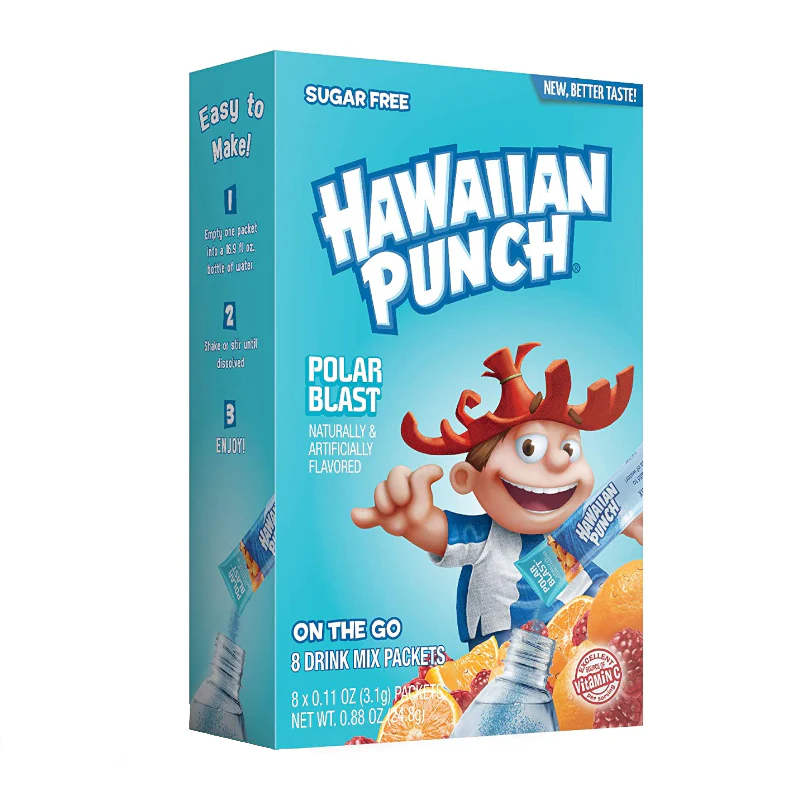 Hawaiian Punch Polar Blast Singles To Go (21.4g)