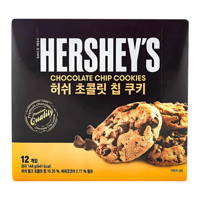 Hershey's Chocolate Chip Cookies 12 Pack (144g)