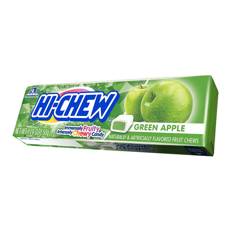 Hi-Chew Fruit Chews Green Apple (50g)