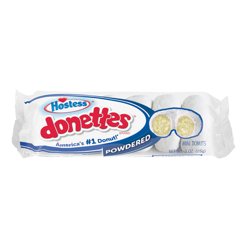 Hostess Powdered Mini Donettes (85g)
